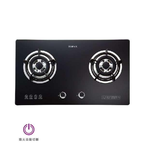 二口玻璃檯面爐