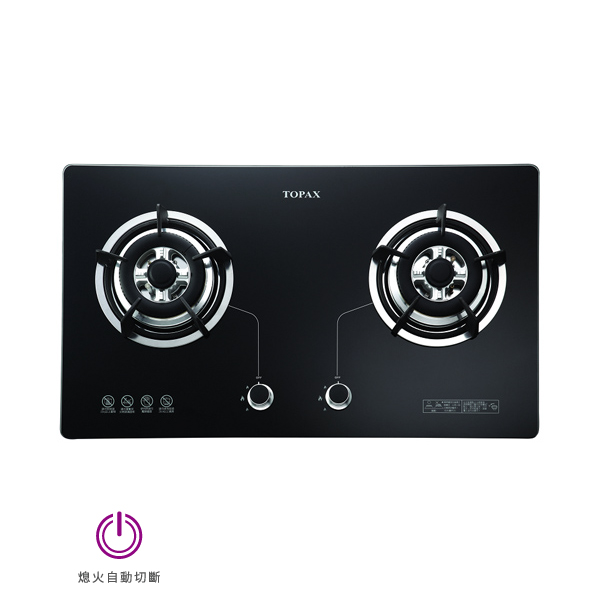 二口玻璃檯面爐