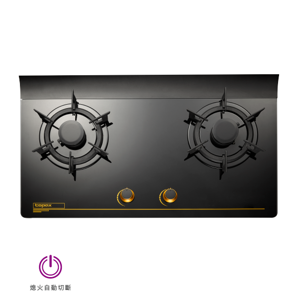 金綻系列-一級單環二口玻璃檯面爐