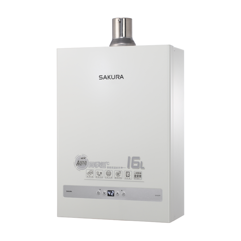 DH1637F 16L 四季溫智能恆溫熱水器