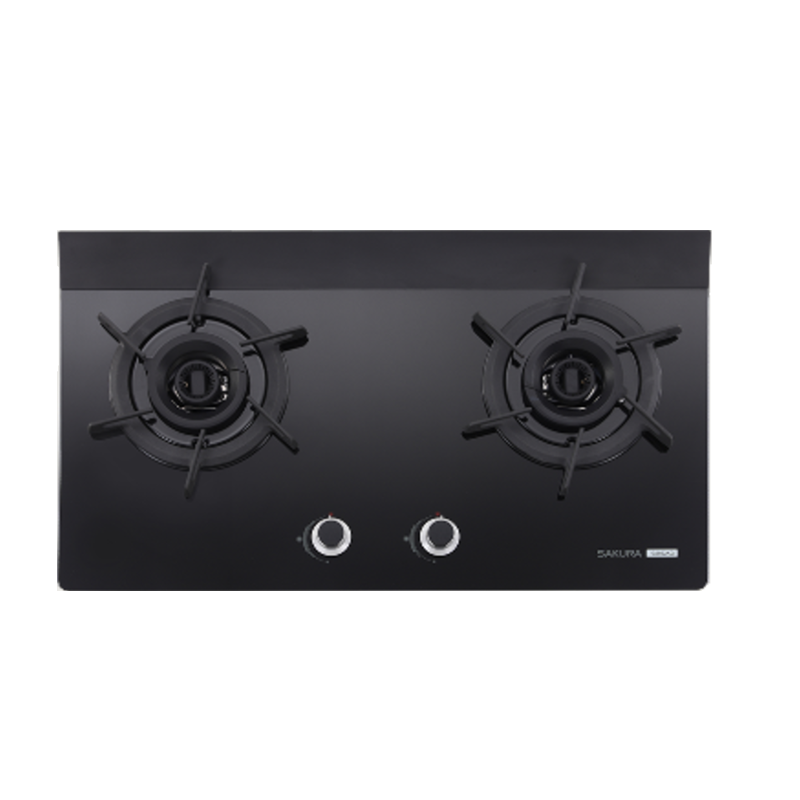 G2922AG 二口雙炫火玻璃檯面爐